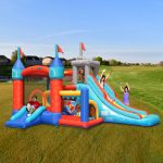 9021 medieval castle bounce house kids play outdoor indoor backyard fun