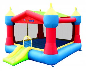 9128A Bounceland party castle bounce house with slide