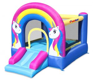 9351 rainbow unicorn bounce house
