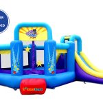 pop star bounce house without blower